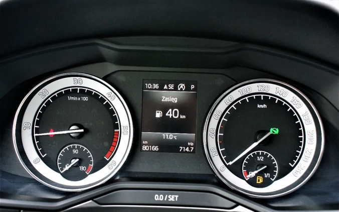 Skoda Superb cena 110900 przebieg: 80166, rok produkcji 2019 z Kielce małe 326
